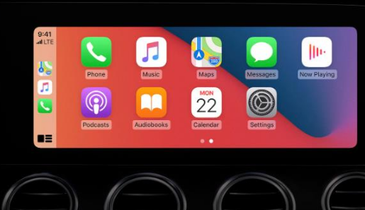 金华apple维修网点分享如何将iPhone连接到CarPlay 